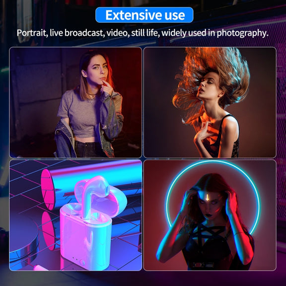 Pixel P80 60W 2600-10000K 542 LEDs Photography Fill Light Support Mobile APP Remote Control,US Plug