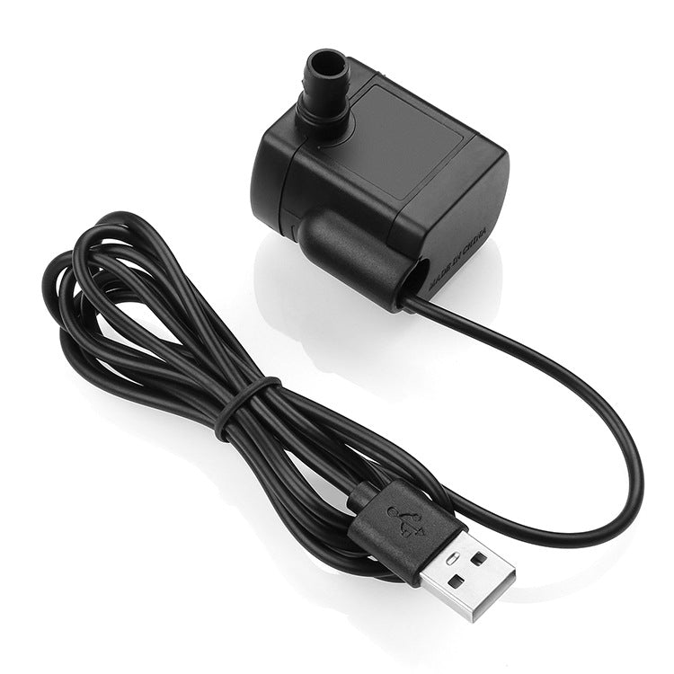 1.5m Micro USB DC Silent Brushless Water Pump(Black) - Pumps by PMC TechLife | Online Shopping South Africa | PMC TechLife