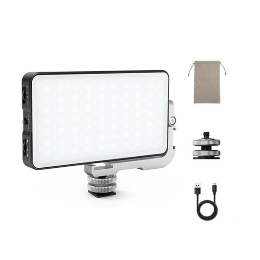 Pixel G3 Flat Panel RGB Fill Light Handheld Photography Camera Dimmable Desktop Mini Pocket Lamp(A Set) - free shipping - PMC Jewellery - Order now!