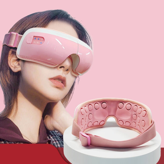 E5 Plus 26 Points Intelligent Eye Massager Adjustable Airbag Hot Compress Eye Protection Device(Black)