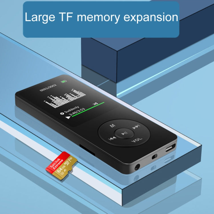 Bluetooth MP3/MP4 Student Walkman Music Player E-Book Playback With 16GB Memory Card