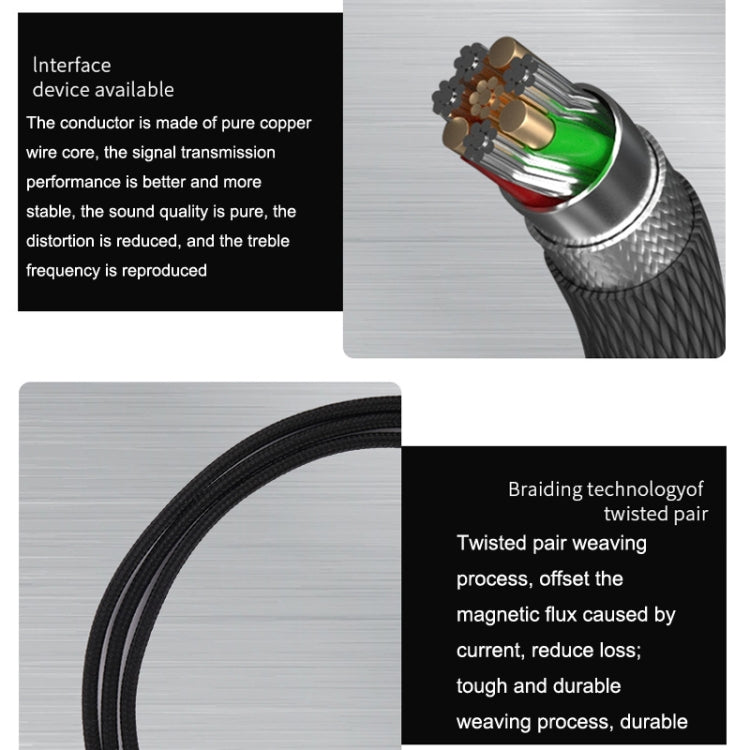 1.2m For Boss QC15 Headphone Audio Cable Braided Replacement Cable - free shipping - PMC TechLife - Order now!