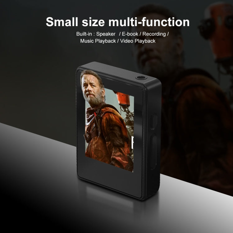 MP3 Music Player Bluetooth 5.0 Ebook Recorder MP4 Walkman 16GB(Black) - free shipping - PMC Jewellery - Order now!