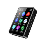 MP3 Music Player Bluetooth 5.0 Ebook Recorder MP4 Walkman 128GB(Black)