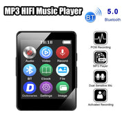 MP3 Music Player Bluetooth 5.0 Ebook Recorder MP4 Walkman 16GB(Black)