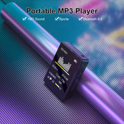 MP3 Music Player Bluetooth 5.0 Ebook Recorder MP4 Walkman 32GB(Black)
