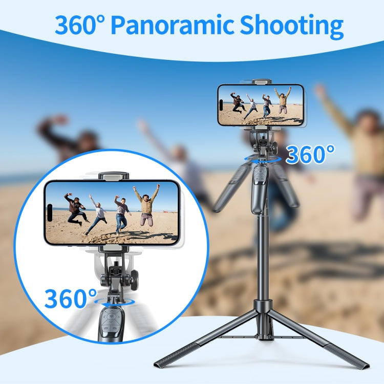Pixel ST2 1.6m Anti Shake Selfie Stick Head Tripod Handheld Portable Folding Remote Control Outdoor Photo Stands(With Bluetooth Remote Control) - Selfie Sticks by Pixel | Online Shopping South Africa | PMC TechLife | Buy Now Pay Later Mobicred