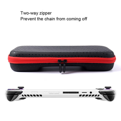 For ASUS ROG Ally Game Console Portable PU Waterproof Storage Box(Red) - Accessories by PMC Jewellery | Online Shopping South Africa | PMC Jewellery | Buy Now Pay Later Mobicred