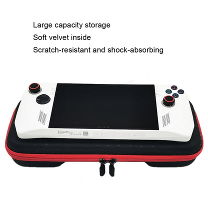 For ASUS ROG Ally Game Console Portable PU Waterproof Storage Box(Red) - Accessories by PMC Jewellery | Online Shopping South Africa | PMC Jewellery | Buy Now Pay Later Mobicred