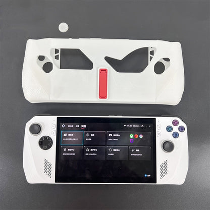 For ASUS ROG Ally Handheld Game Console Silicone Drop-proof Protective Case All-inclusive Case(Black) - Cases by PMC Jewellery | Online Shopping South Africa | PMC Jewellery | Buy Now Pay Later Mobicred