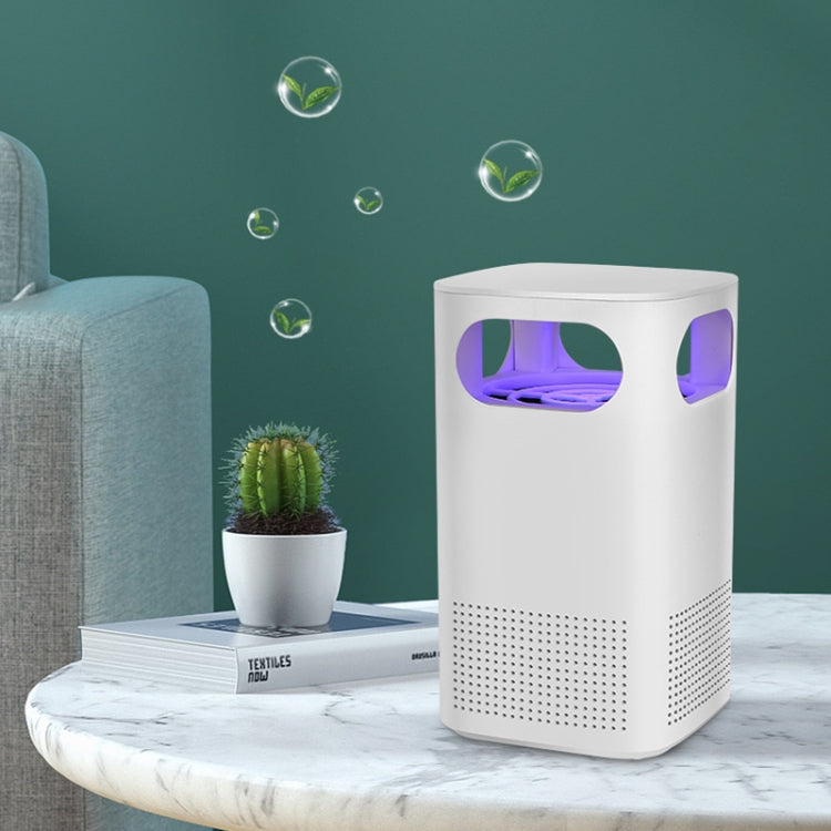 USB Plug-in Home Bedroom Deodorizer Desktop Car Negative Ion Air Purifier(Square)