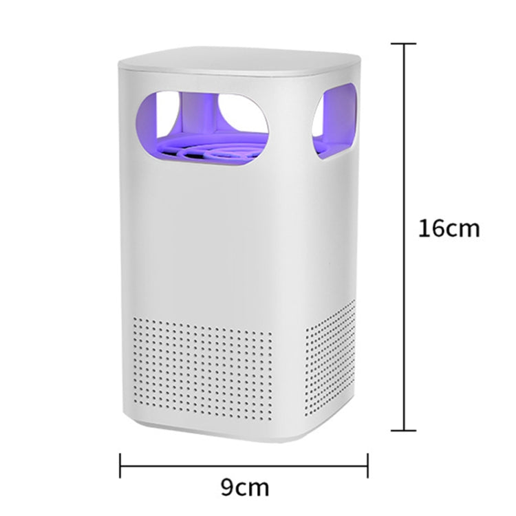 USB Plug-in Home Bedroom Deodorizer Desktop Car Negative Ion Air Purifier(Square)