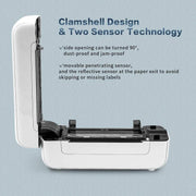 Phomemo PM246S Address Label Printer Thermal Paper Express E-Manifest Printer, Size: EU(Green)