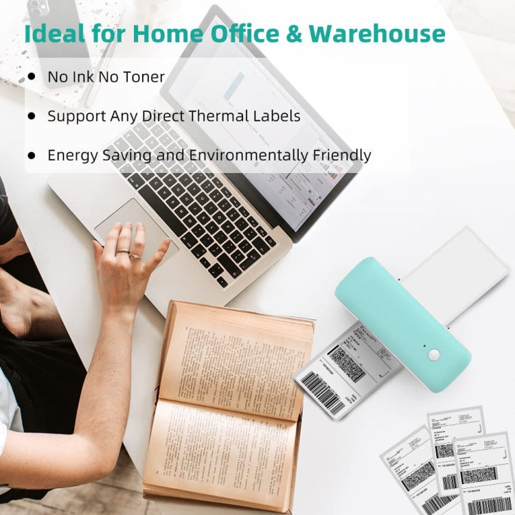 Phomemo PM246S Address Label Printer Thermal Paper Express E-Manifest Printer, Size: US(Purple) - free shipping - PMC TechLife - Order now!