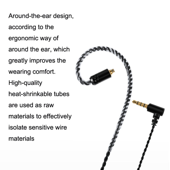 For A2DC Interface Headphone Cable With Microphone Upgrade Cable