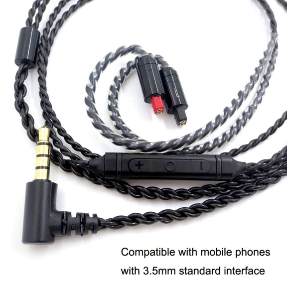 For A2DC Interface Headphone Cable With Microphone Upgrade Cable