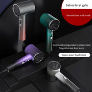 1600W Negative Ion Hair Dryer With  3 Speed Adjustment,CN Plug Standard Edition(Red)