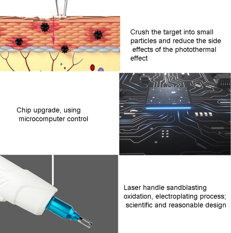 Laser Tattoo Removal Machine Non-invasive Eyebrow Washing Beauty Equipment(EU Plug) - Beauty Instrument by PMC TechLife | Online Shopping South Africa | PMC TechLife