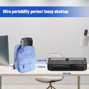 FN338 A4/A5/A6 Photo Laminator With 4 Levels Of Thickness Optional Preheating Alarm(US Plug)