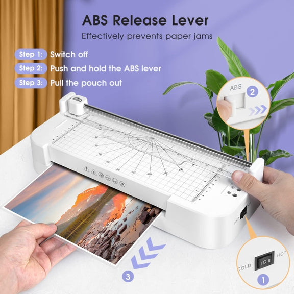 FN336  A4/A5/A6 Laminating Machine Lamination Thickness Within 0.5mm(US Plug)