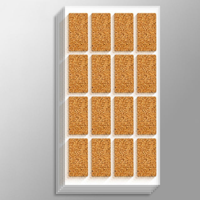 Small Cork 1bag Non-Marking Marker Stickers Kitchen Classification Water-resistant Oilproof Self-Adhesive Vintage Label Stickers