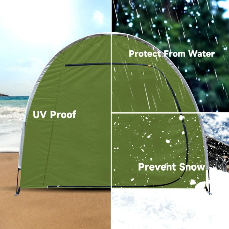Outdoor Waterproof Bicycle Storage Shed Oxford 210D Heavy Duty Bike Tent(Black) - Tents & Accessories by PMC TechLife | Online Shopping South Africa | PMC TechLife | Buy Now Pay Later Mobicred