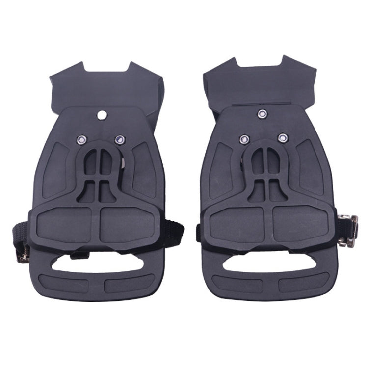 Bicycle Pedal Foot Binding Indoor Exercise Bike Pedal Accessories(Black) - Pedals by PMc TechLife | Online Shopping South Africa | PMc TechLife | Buy Now Pay Later Mobicred