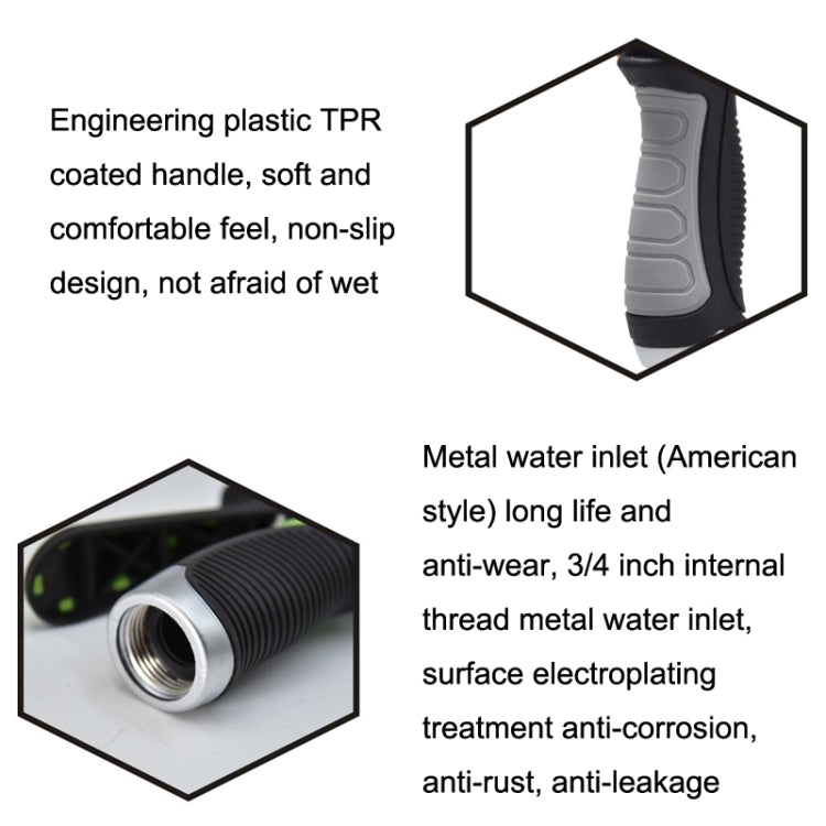 8 Functional Thumb Long Sprinkler + Pacifier Multi-functional Home Irrigation Agricultural Garden Car Wash Shower