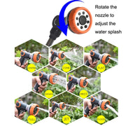 8 Functional Thumb Long Sprinkler + Pacifier Multi-functional Home Irrigation Agricultural Garden Car Wash Shower