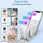 Phomemo M200 QR Code Tag Handheld Portable Bluetooth Thermal Label Printer(White)