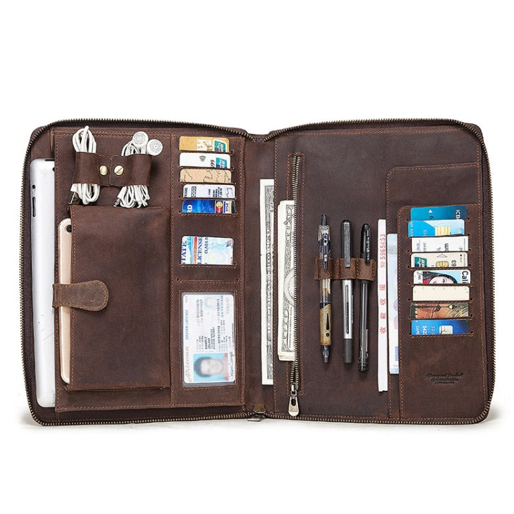 HUMERPAUL Tablet Protective Leather Case Handbag Business Leather Computer Bag(Black) - free shipping - PMc TechLife - Order now!