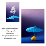 78x106cm Gradient Background Paper Photography Portrait Photo Props(Sunset Sugar)