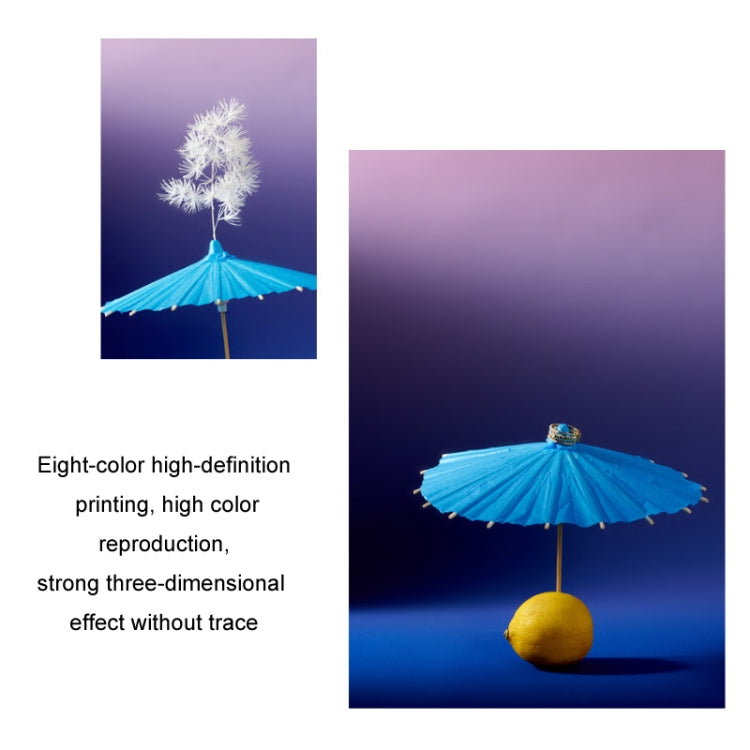 78x106cm Gradient Background Paper Photography Portrait Photo Props(Purple Cattail) - Gradient Color by PMC TechLife | Online Shopping South Africa | PMC TechLife | Buy Now Pay Later Mobicred