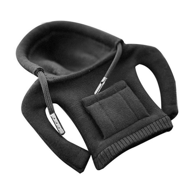 2pcs Car Gear Shift Brake Handle Hoodie Decorative Cover(Black)