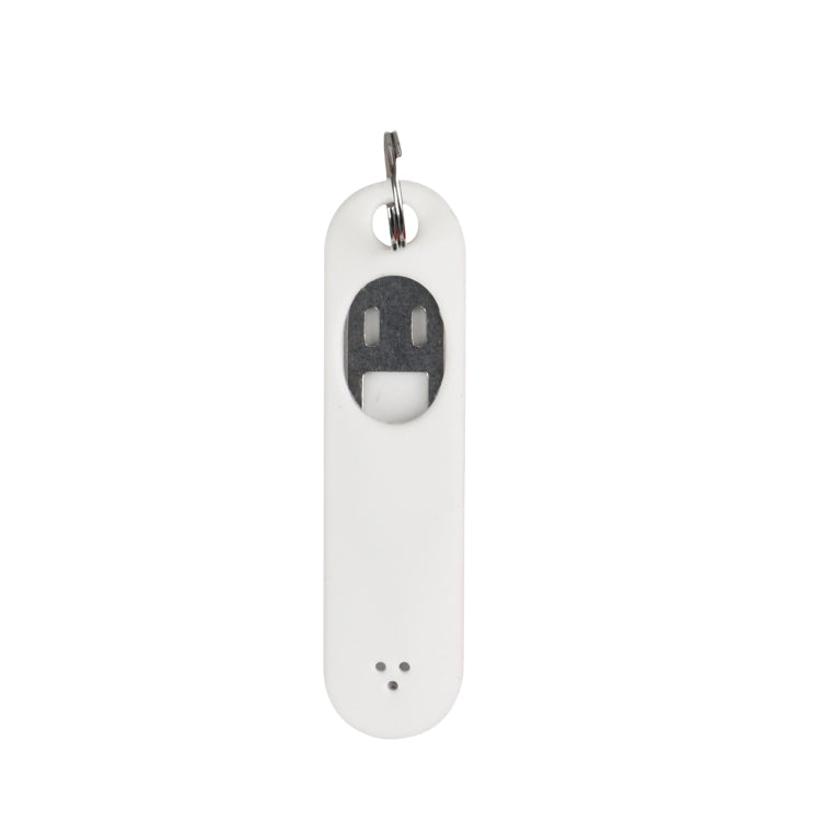 Eject Sim Card Tray Open Pins Needle Keychain Tool With Silicone Case(White) - free shipping - PMC Jewellery - Order now!