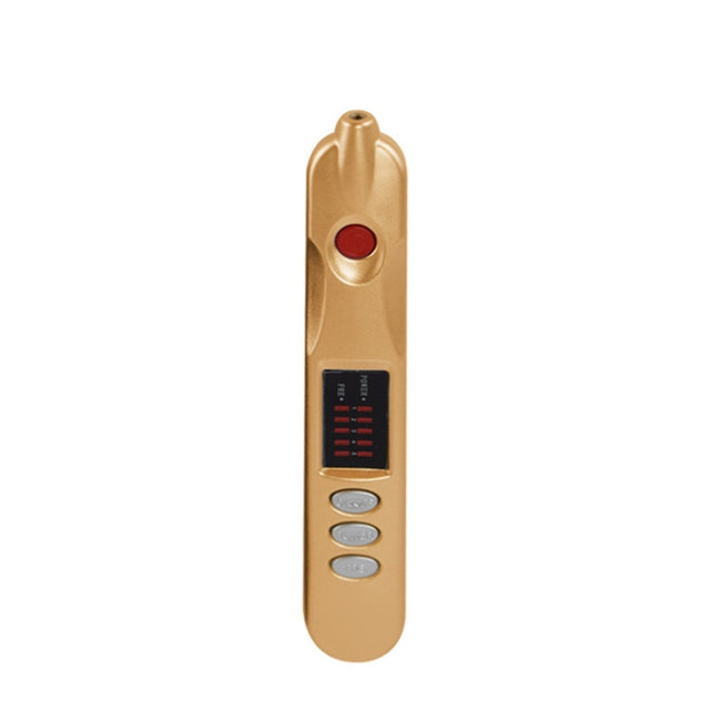 Spot Mole Pen Spot Removal Instrument Home Beauty Instrument, Spec: Plug-in Model EU(Golden)