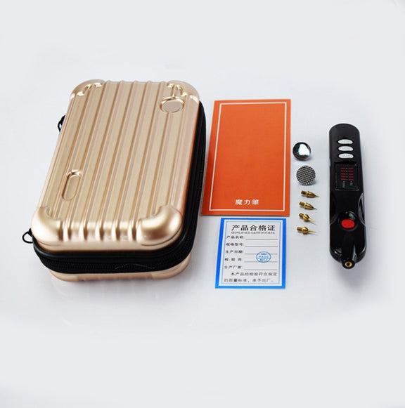 Spot Mole Pen Spot Removal Instrument Home Beauty Instrument, Spec: Charging Model US Plug(White)