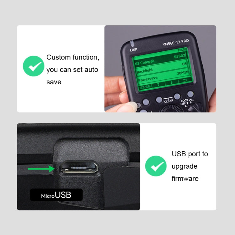 For Canon YONGNUO YN560-TX Pro High-speed Synchronous TTL Trigger Wireless Flash Trigger - free shipping - PMC Jewellery - Order now!