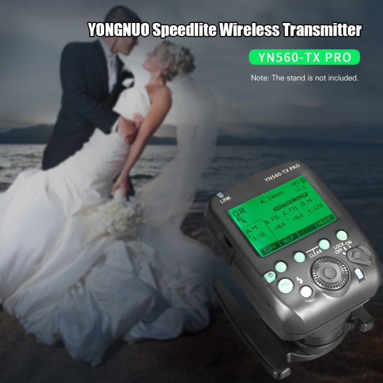For Nikon YONGNUO YN560-TX Pro High-speed Synchronous TTL Trigger Wireless Flash Trigger