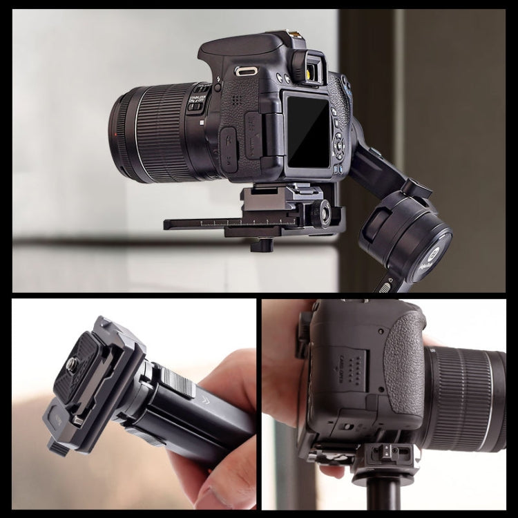 XILETU  PQ-38 Quick Release Plate Base Tripod Slider Mount Adapter - free shipping - PMC Jewellery - Order now!