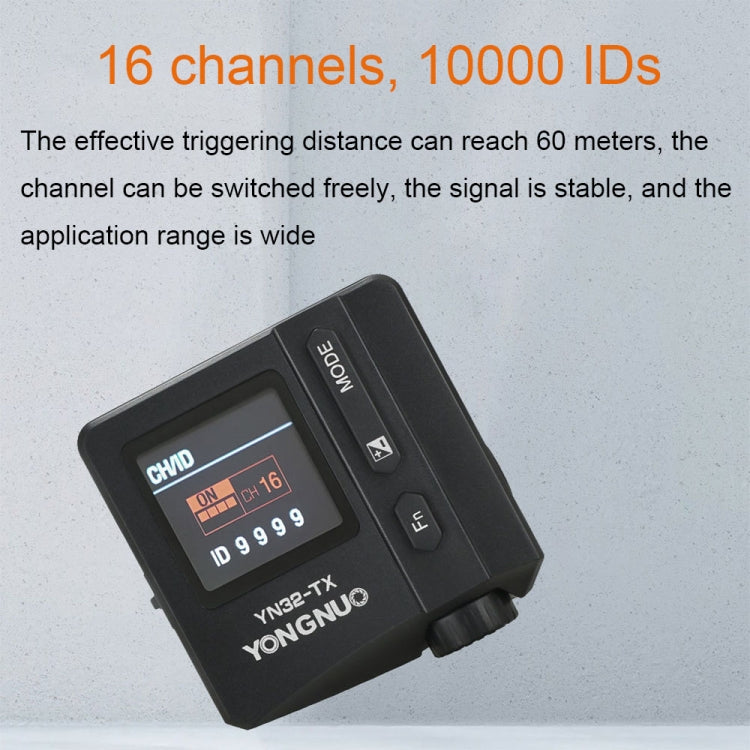For Sony YONGNUO High-speed Synchronous Wireless TTL Flash Trigger Mirrorless Camera Flash Trigger(YN32-TX) - free shipping - PMC Jewellery - Order now!