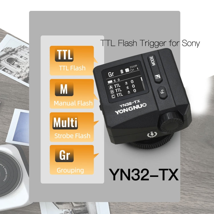 For Sony YONGNUO High-speed Synchronous Wireless TTL Flash Trigger Mirrorless Camera Flash Trigger(YN32-TX) - free shipping - PMC Jewellery - Order now!