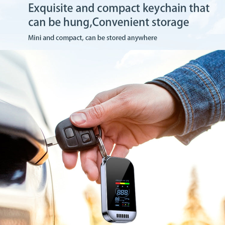 Mini Non-contact High-sensitivity Color Screen Digital Display Alcohol Tester(English) - Breath Alcohol Tester by PMC TechLife | Online Shopping South Africa | PMC TechLife | Buy Now Pay Later Mobicred