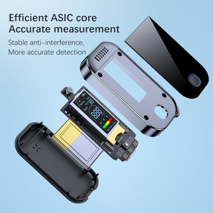 Mini Non-contact High-sensitivity Color Screen Digital Display Alcohol Tester(English) - Breath Alcohol Tester by PMC Jewellery | Online Shopping South Africa | PMC Jewellery | Buy Now Pay Later Mobicred