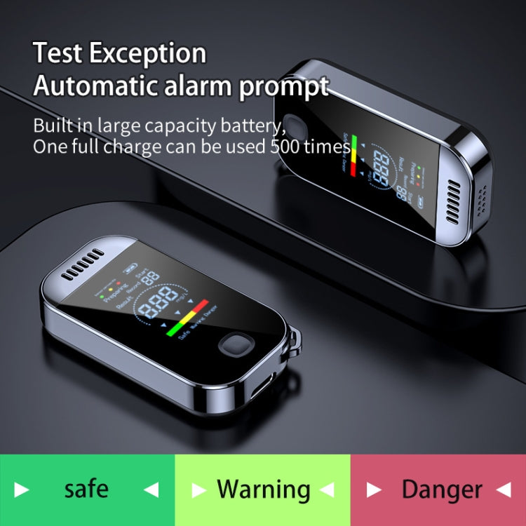Mini Non-contact High-sensitivity Color Screen Digital Display Alcohol Tester(English) - Breath Alcohol Tester by PMC Jewellery | Online Shopping South Africa | PMC Jewellery | Buy Now Pay Later Mobicred