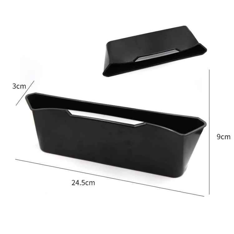 Car Gap Multifunctional Sundries Storage Box Seat Clip(Black) - Stowing Tidying by PMC TechLife | Online Shopping South Africa | PMC TechLife | Buy Now Pay Later Mobicred