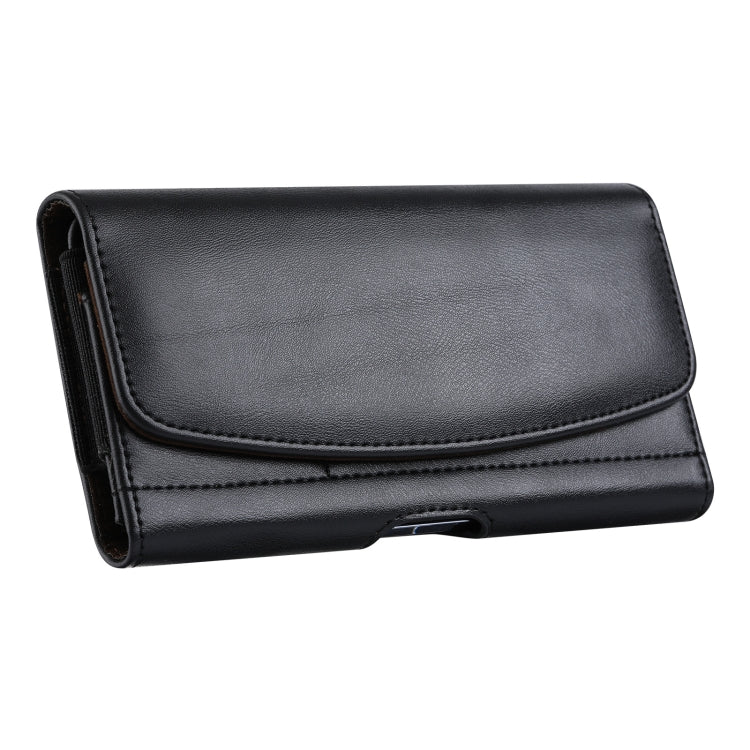 3.5-4.0 inch Multifunctional Waist Bag Mobile Phone Leather Case(Black) -  by PMC TechLife | Online Shopping South Africa | PMC TechLife | Buy Now Pay Later Mobicred