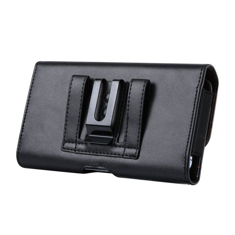 3.5-4.0 inch Multifunctional Waist Bag Mobile Phone Leather Case(Black) -  by PMC TechLife | Online Shopping South Africa | PMC TechLife | Buy Now Pay Later Mobicred