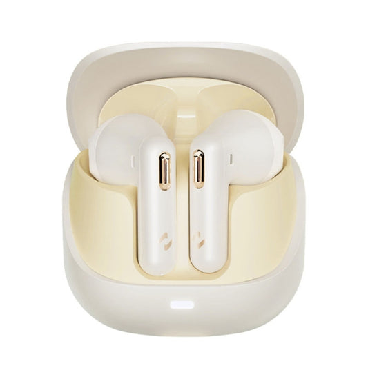 Havit S3 Merle Lite In-Ear ENC Call Noise Reduction Wireless Bluetooth Earphone(Gold White) - free shipping - PMC Jewellery - Order now!