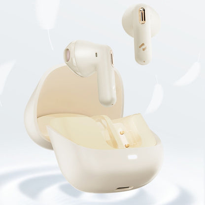 Havit S3 Merle Lite In-Ear ENC Call Noise Reduction Wireless Bluetooth Earphone(Gold White) - free shipping - PMC Jewellery - Order now!